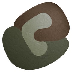 Riff-Teppich von Souda, 4x6 Fuß, geflochten, mehrfarbig 03