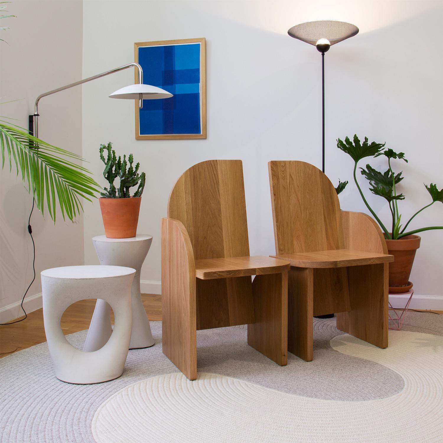 Riff-Teppich von Souda, 4x6 Fuß, Naturwolle, mehrfarbig 01 (Moderne) im Angebot
