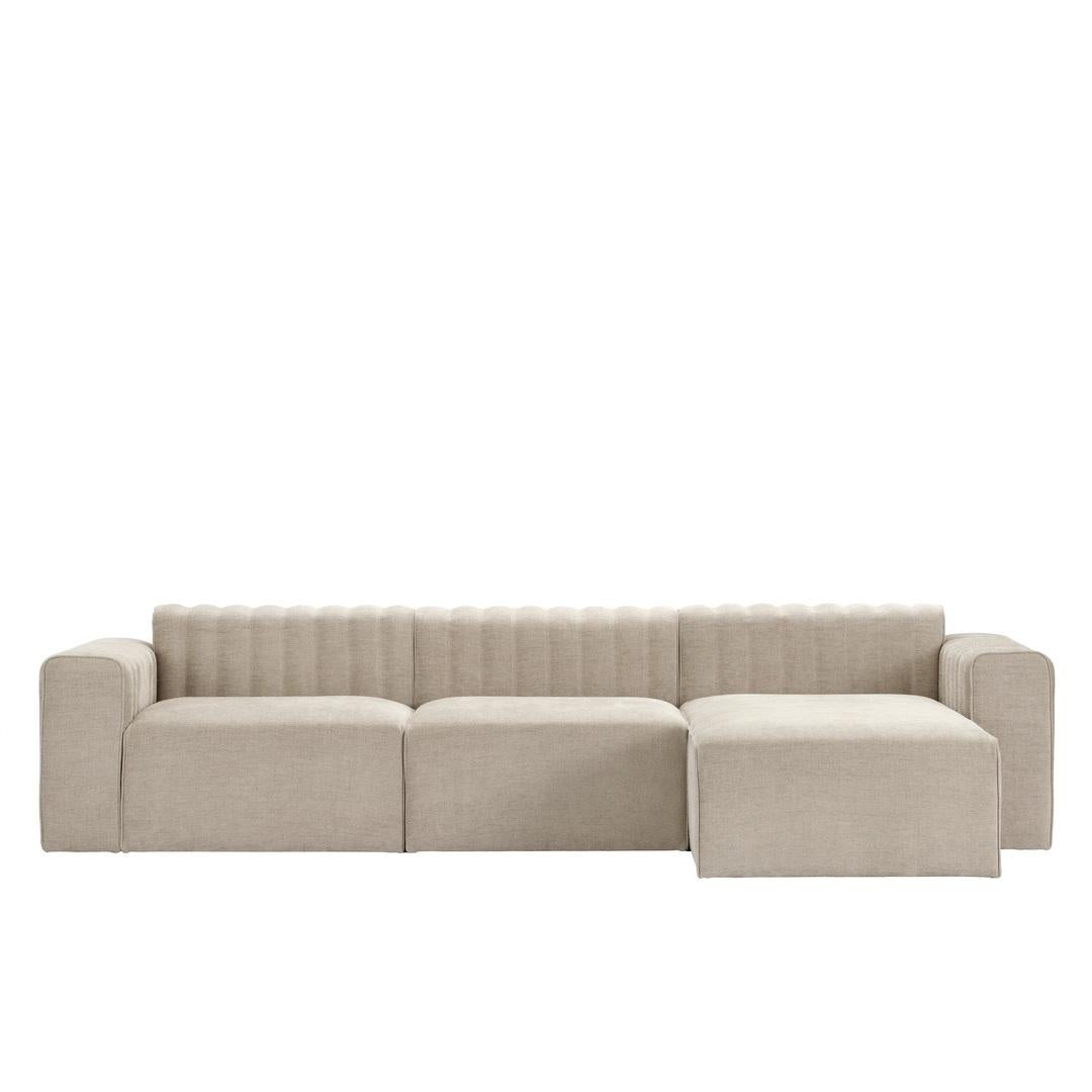 ''Riff''-Sofa von Norr11, Modulares Sofa, Grau im Angebot 2