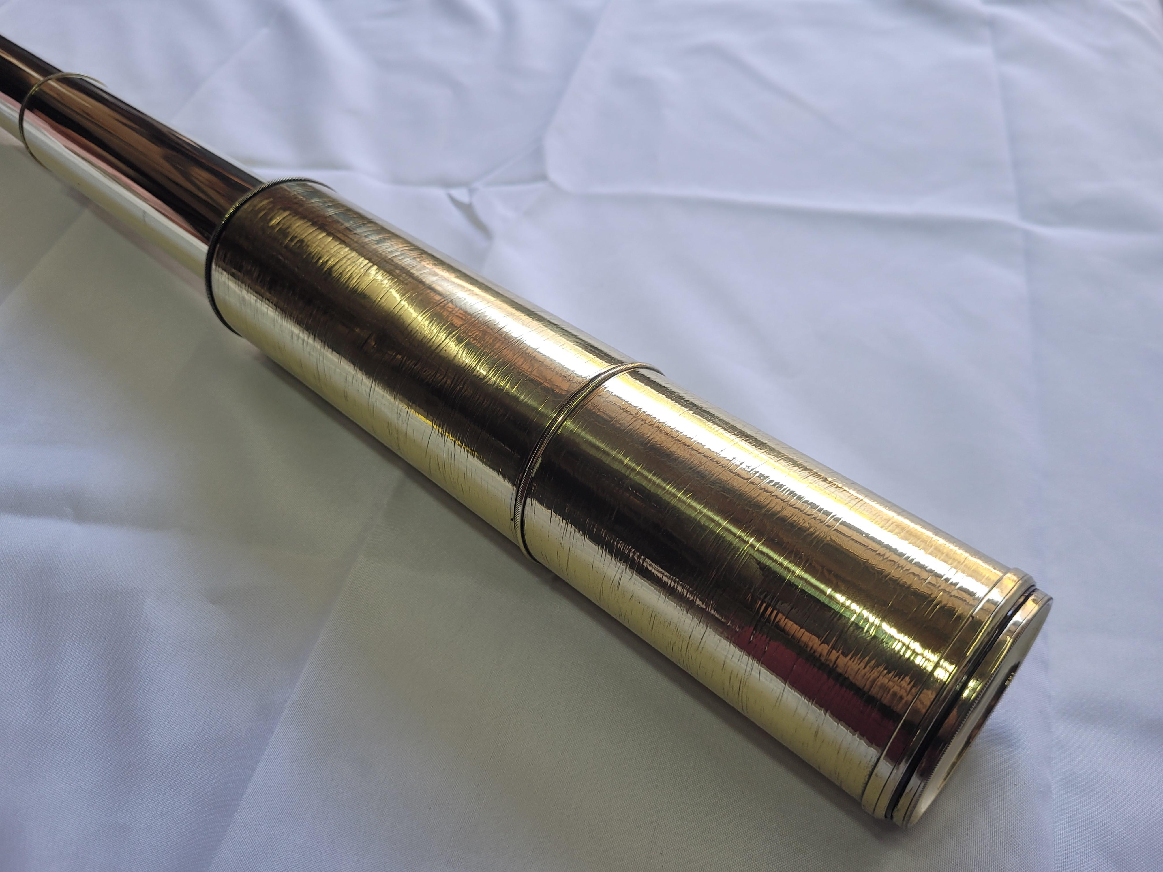 Rifle Range Telescope by Bardou of France In Good Condition In Norwell, MA