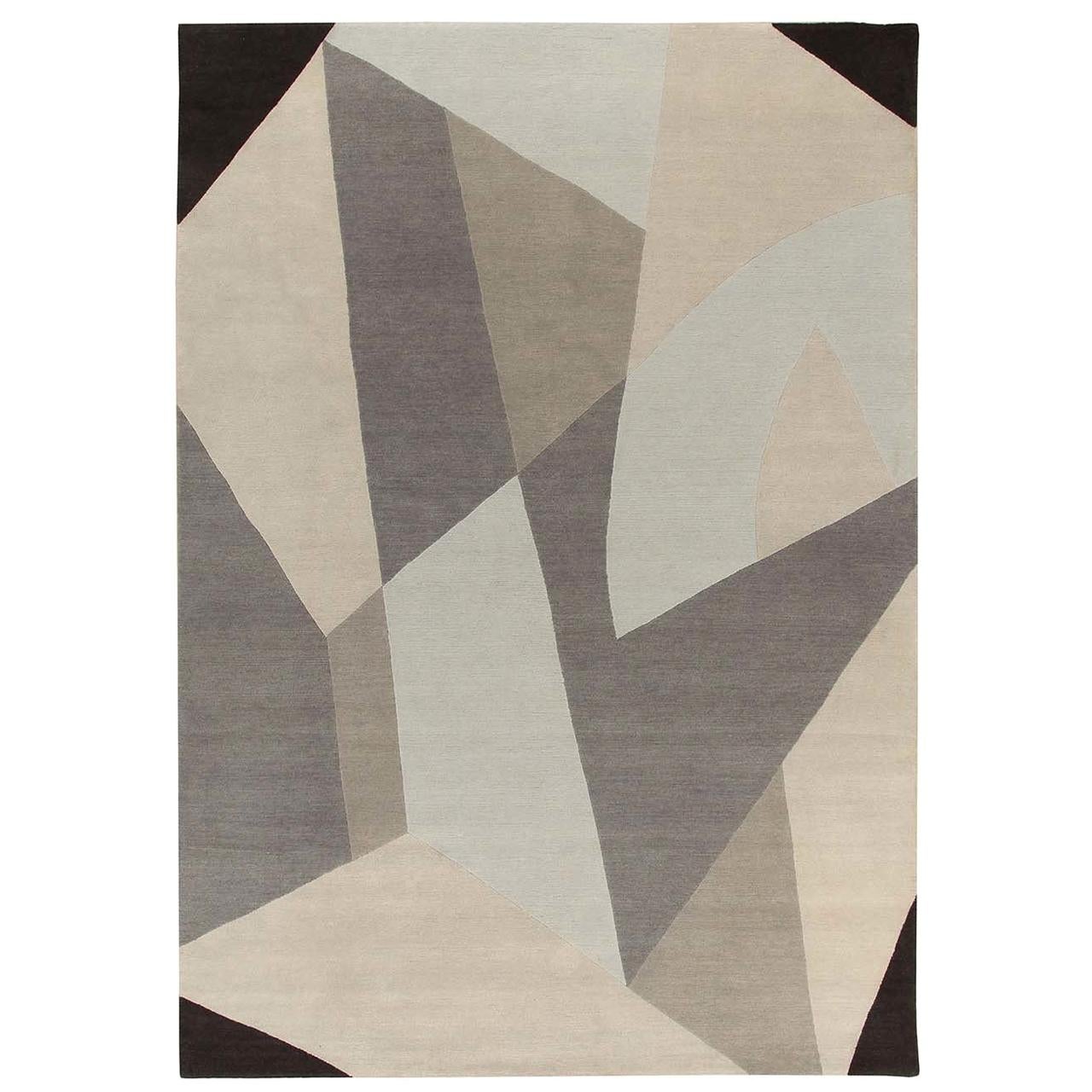 Tapis gris Riflessi de Gio Ponti