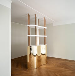 Riflesso Oak Bookshelf by Baka Studio