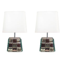 Riflesso Table Lamp by Effetto Vetro for Gaspare Asaro