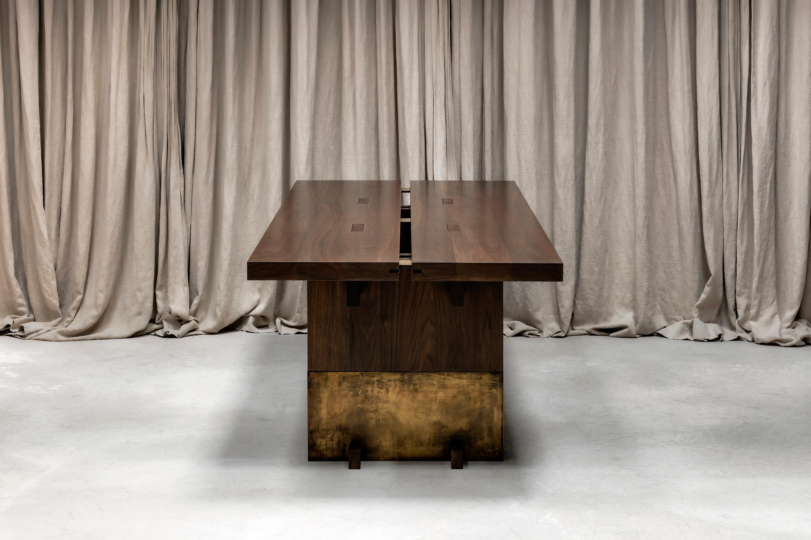 Modern Rift Sculpted Contemporary Table, Andy Kerstens