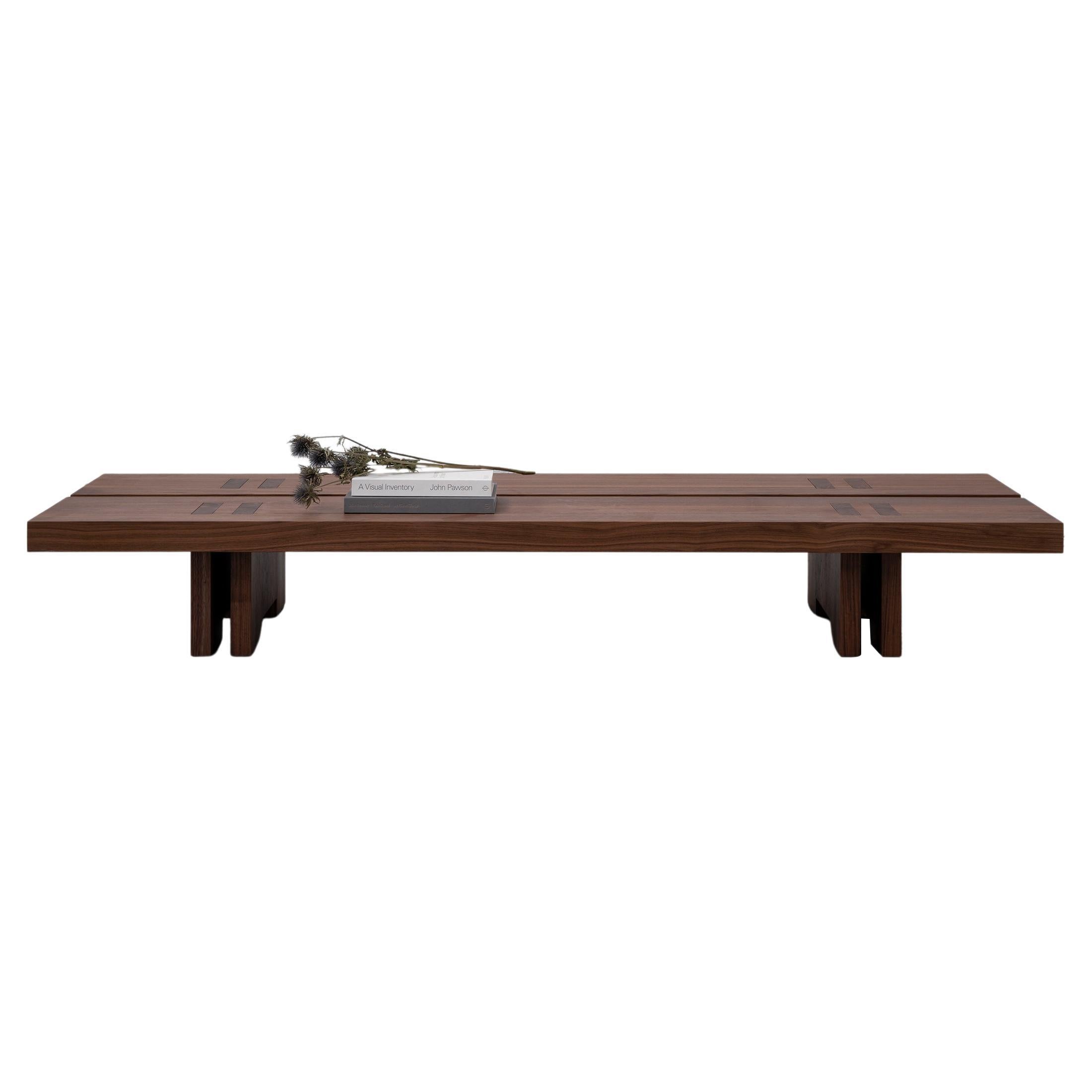 Rift Wood Coffee Table by Andy Kerstens For Sale