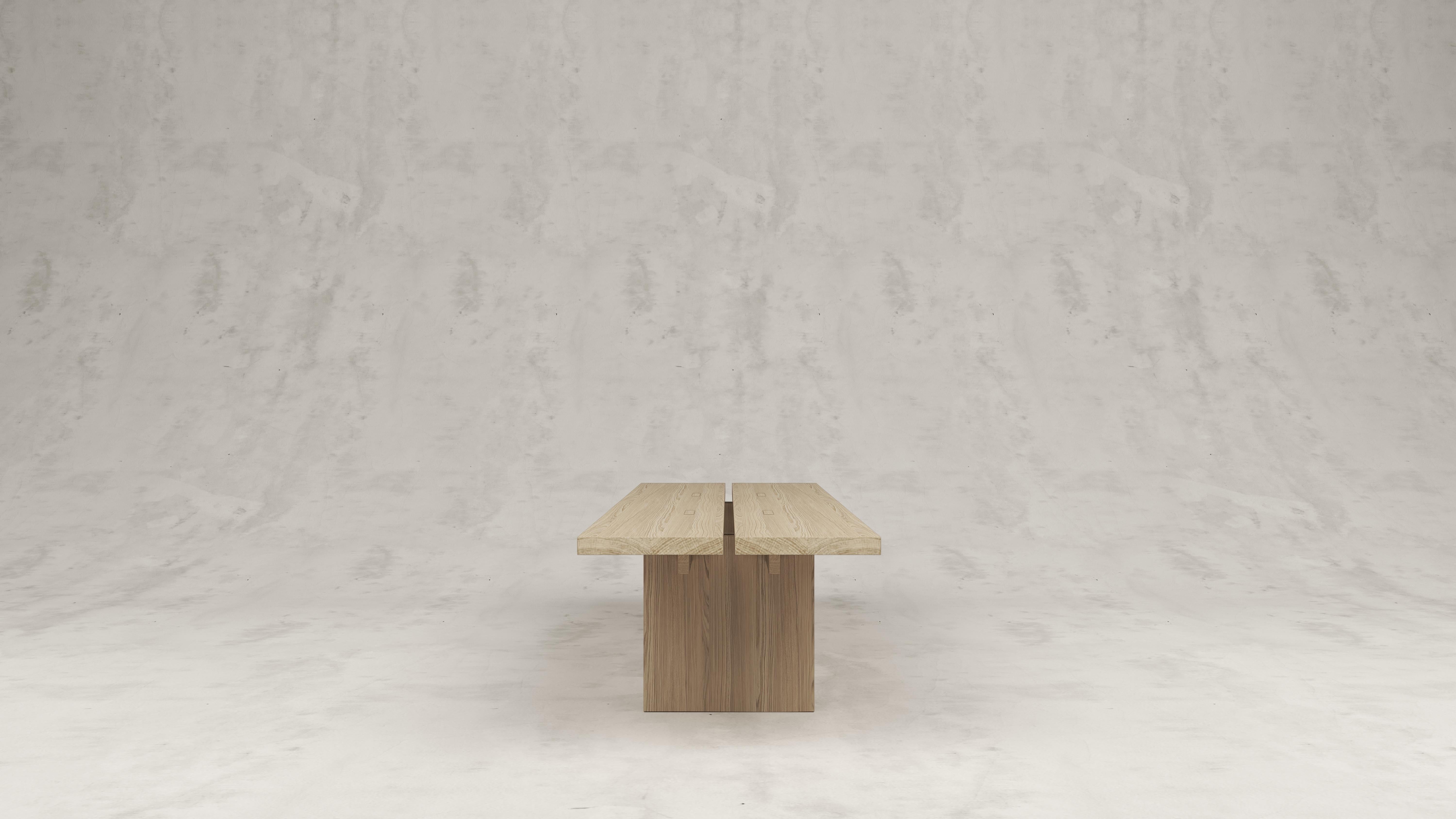 Rift Wood Dining Table by Andy Kerstens 1