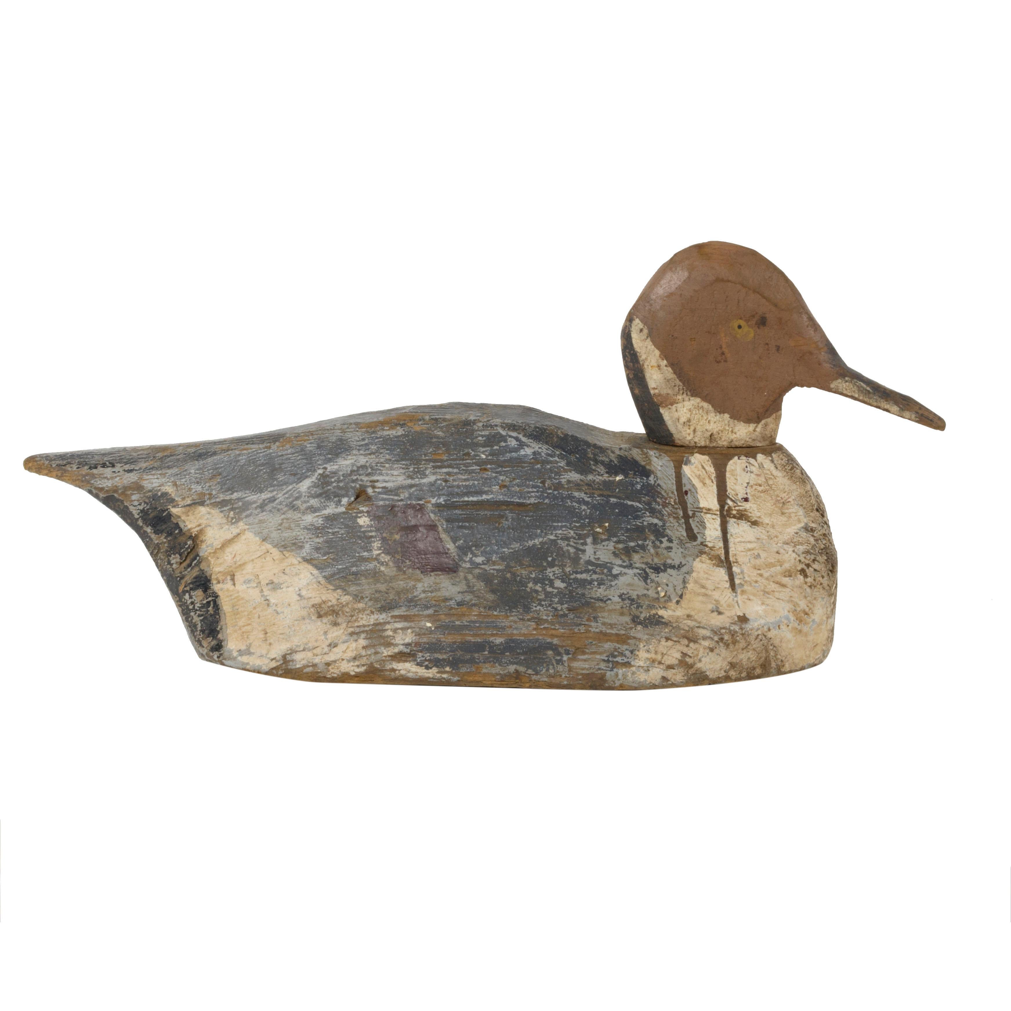 Rig of four hunter made, folky pintails. Two drakes, two hens. Original paint. Came from the East. Use consistent with age. Neat collectors set. 

PERIOD: Turn of the Century
ORIGIN: East
SIZE: 13