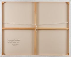 Longing for the Waters with Impatiens -  landscape, impressionism, fauvism