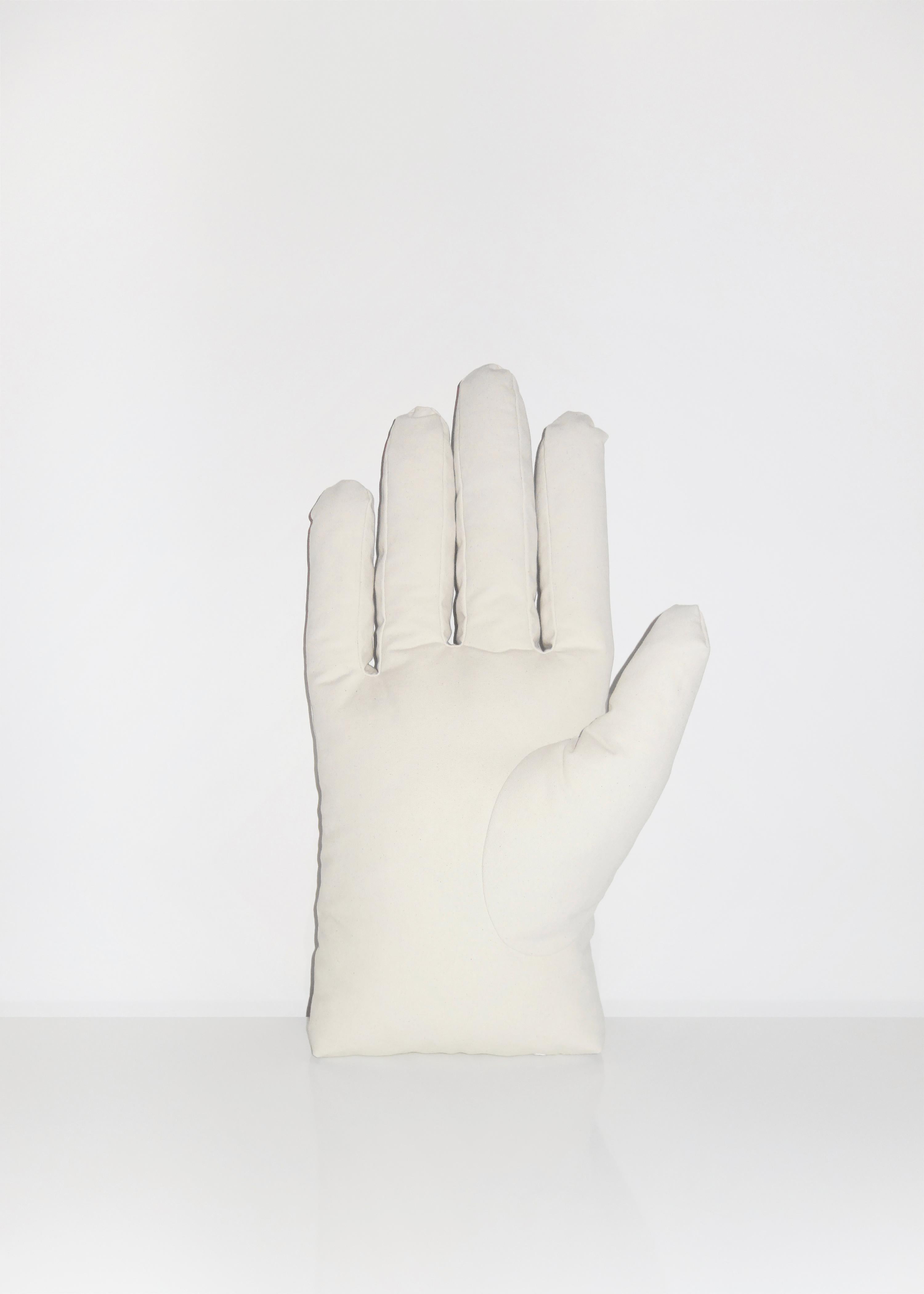 Kissen aus Baumwolle und Segeltuch für die Hand (Moderne) im Angebot