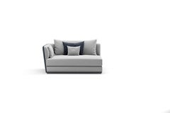Right/Left Corner Double Element Modular Sofa Geometric Settee