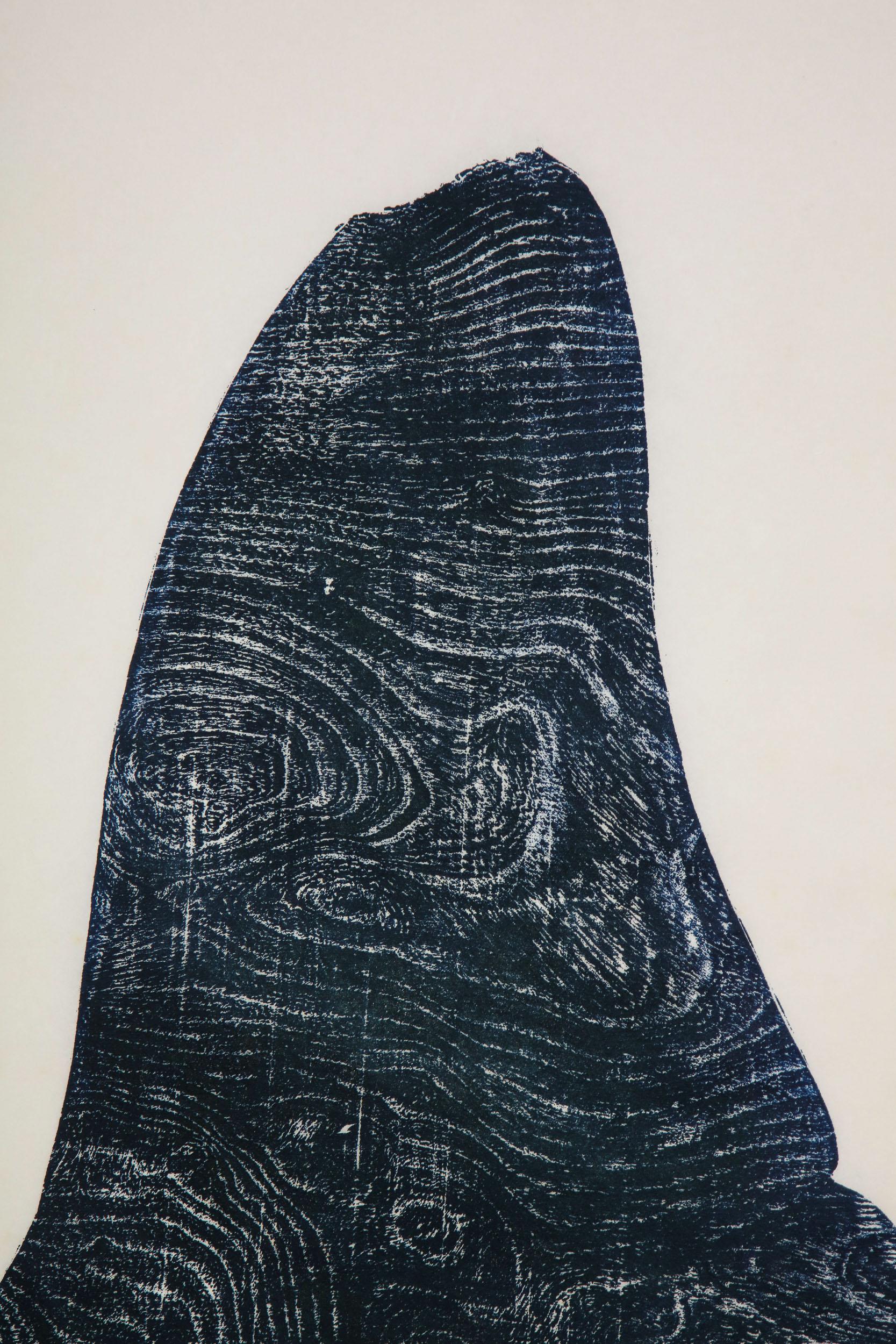 Paper “Right Whale ‘Facing Left’” by Julian Meredith For Sale