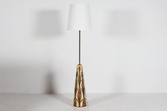 Rigmor Nielsen Style Floor Lamp Søholm Denmark Sign NB Noomi Backhausen ? 1950s