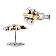 Rigoberto Silver Gold Cufflinks