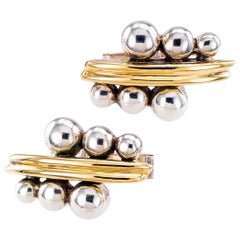 Rigoberto Silver Gold Cufflinks