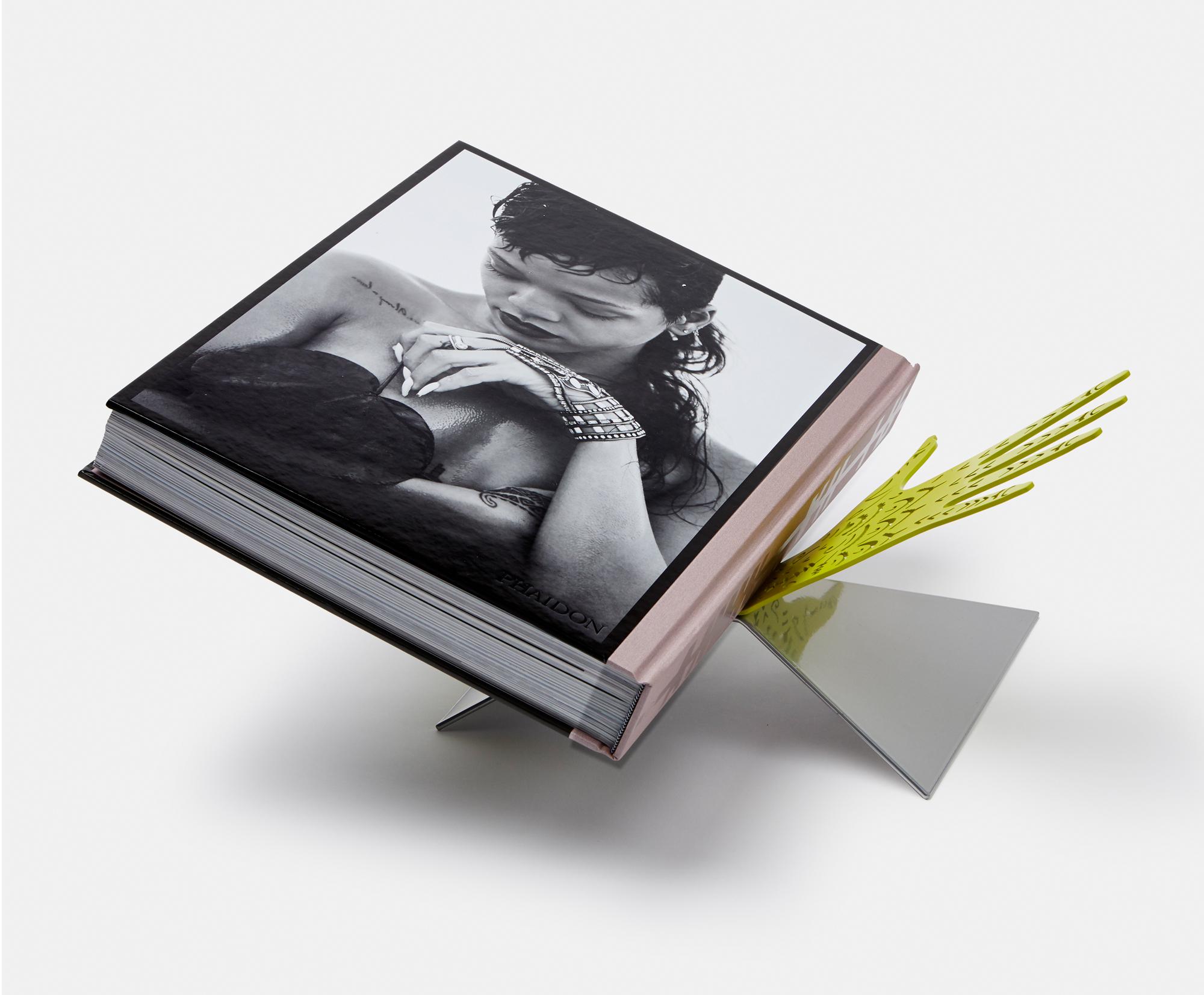 rihanna book with stand