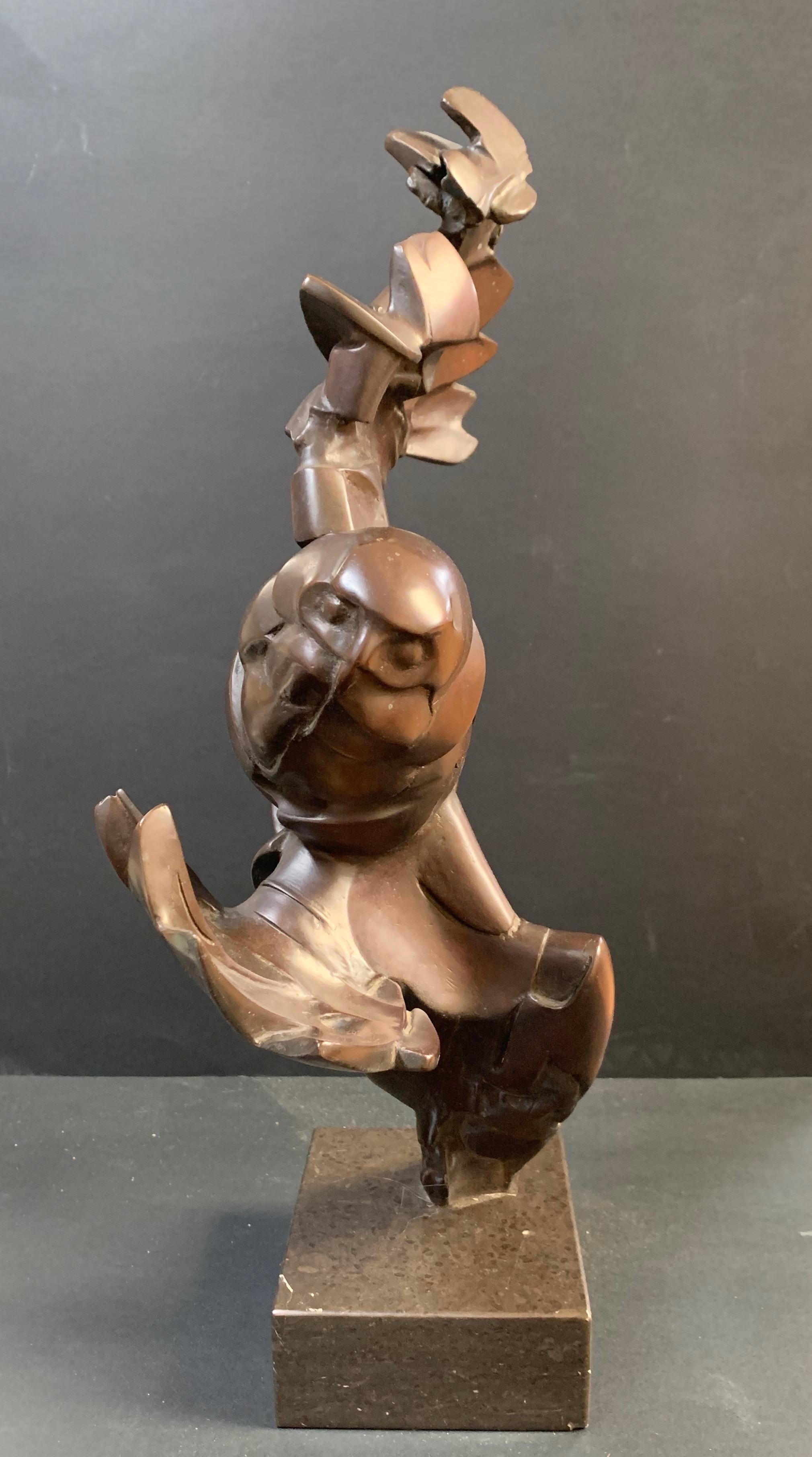 Riho Kuld,  « Huit oiseaux », sculpture en bronze en vente 2