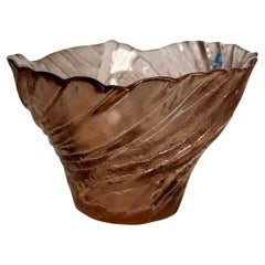 Riihimäen Lasi Ultra bowl, rose