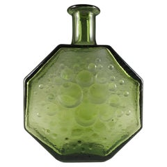 Riihimaki #1720 Riihimaen Grünglas Nanny Still 'Polaris' Vase
