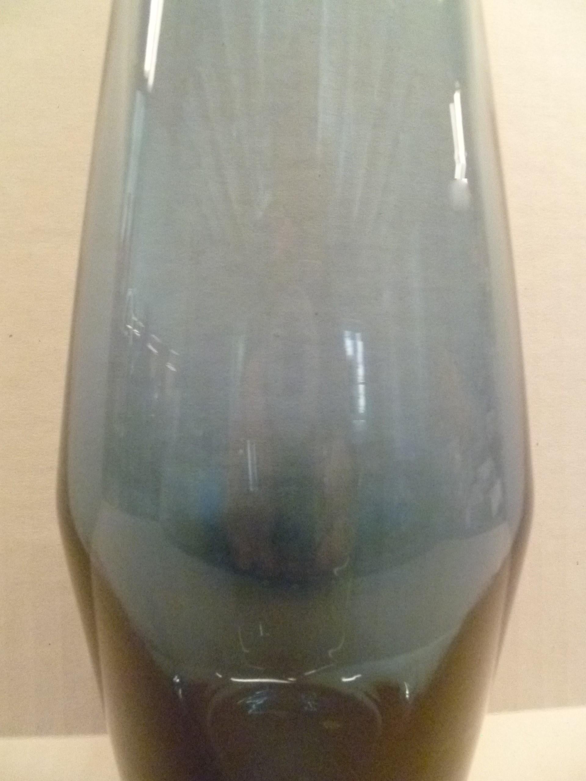 scandinavian glass vase
