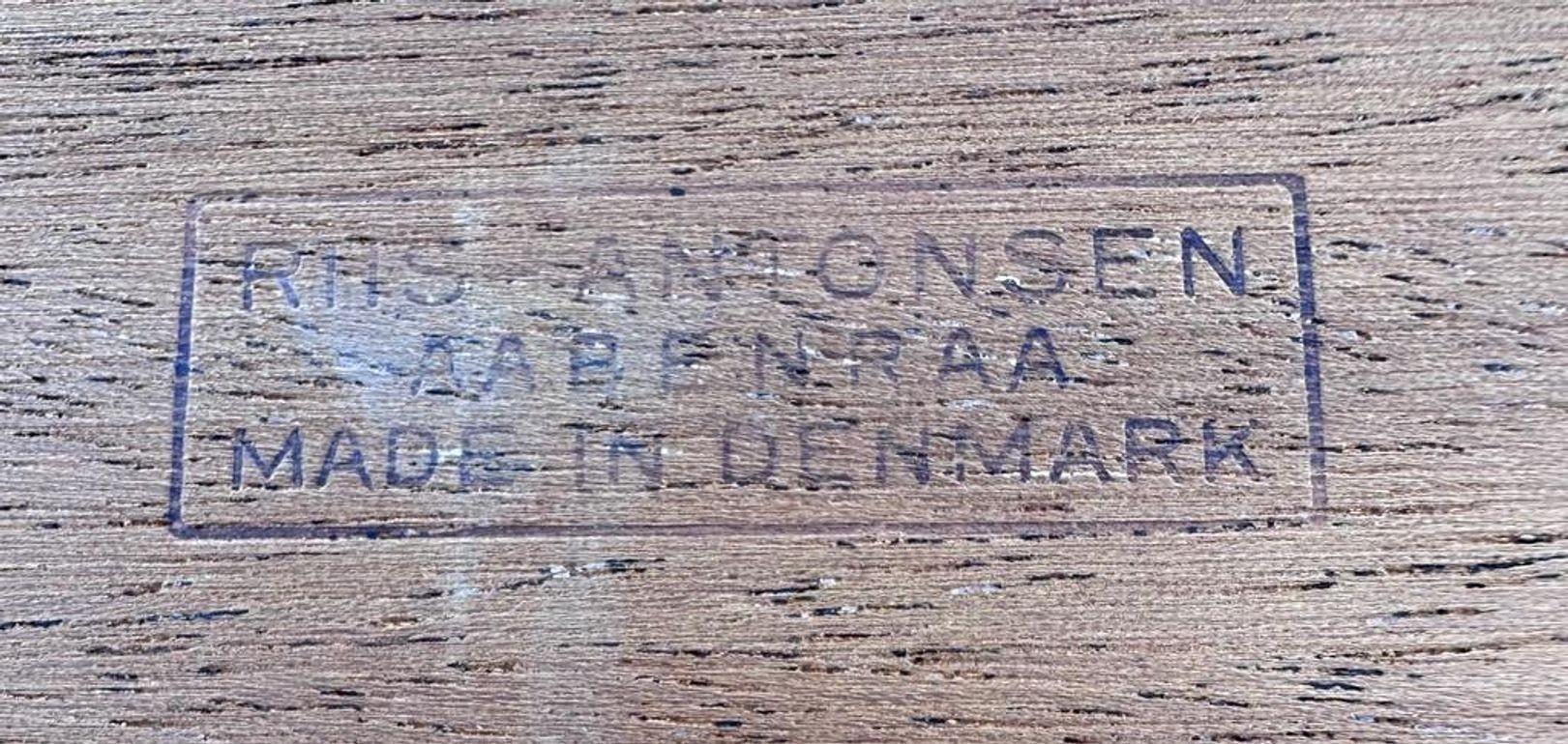 Riis Antonsen Danish Rosewood Writing Desk 3