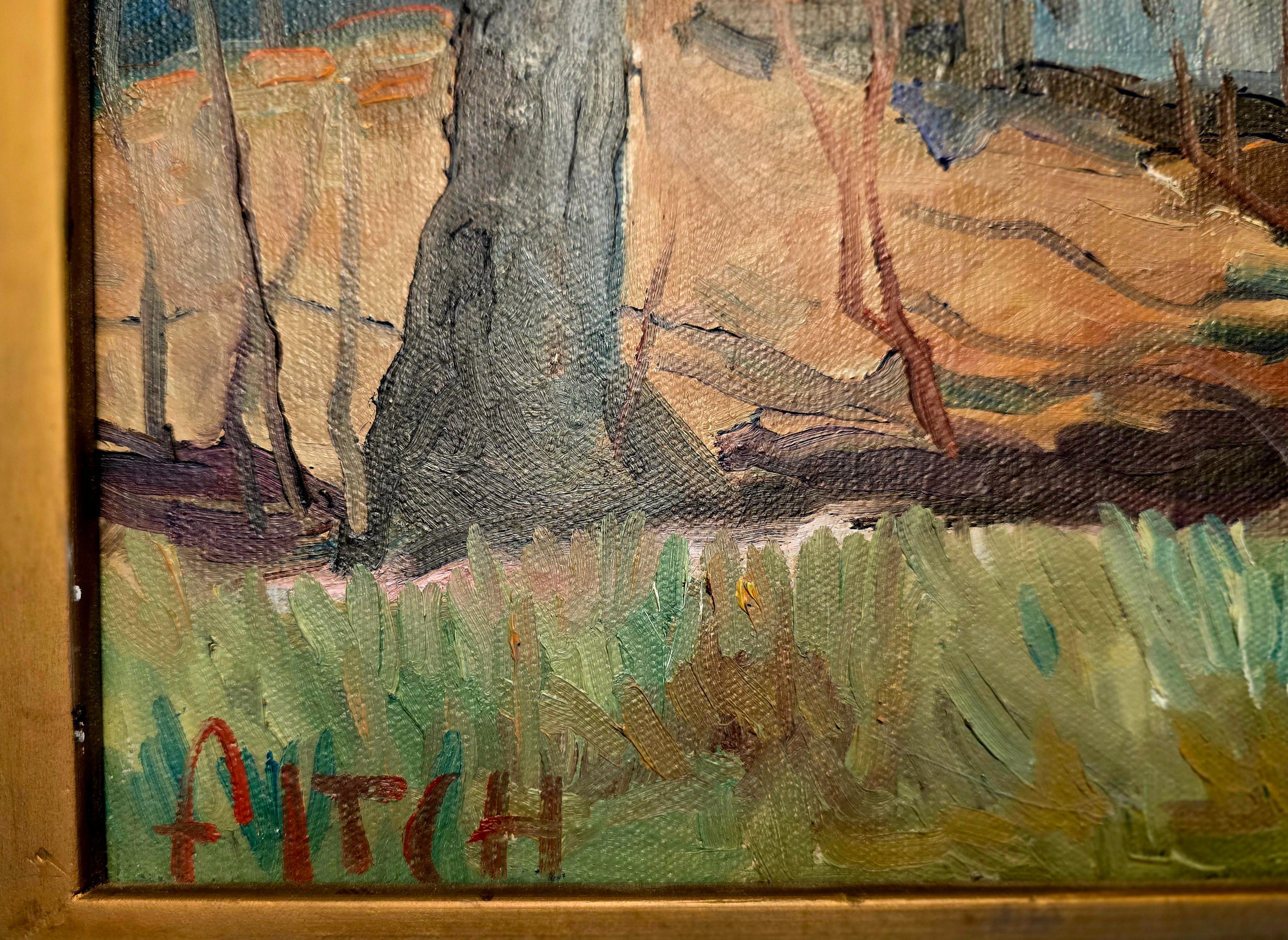 Zuckerhäuschen – Painting von Rik Fitch