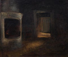 Das stille Innere in der Art von Vilhelm Hammershøi