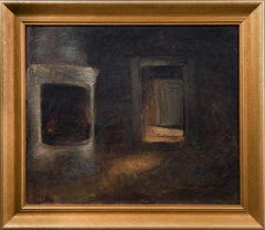Intérieur silencieux à la manière de Vilhelm Hammershøi