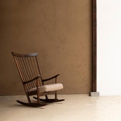 Riki Watanabe Rocking Chair "Riki Rocker", 1980s