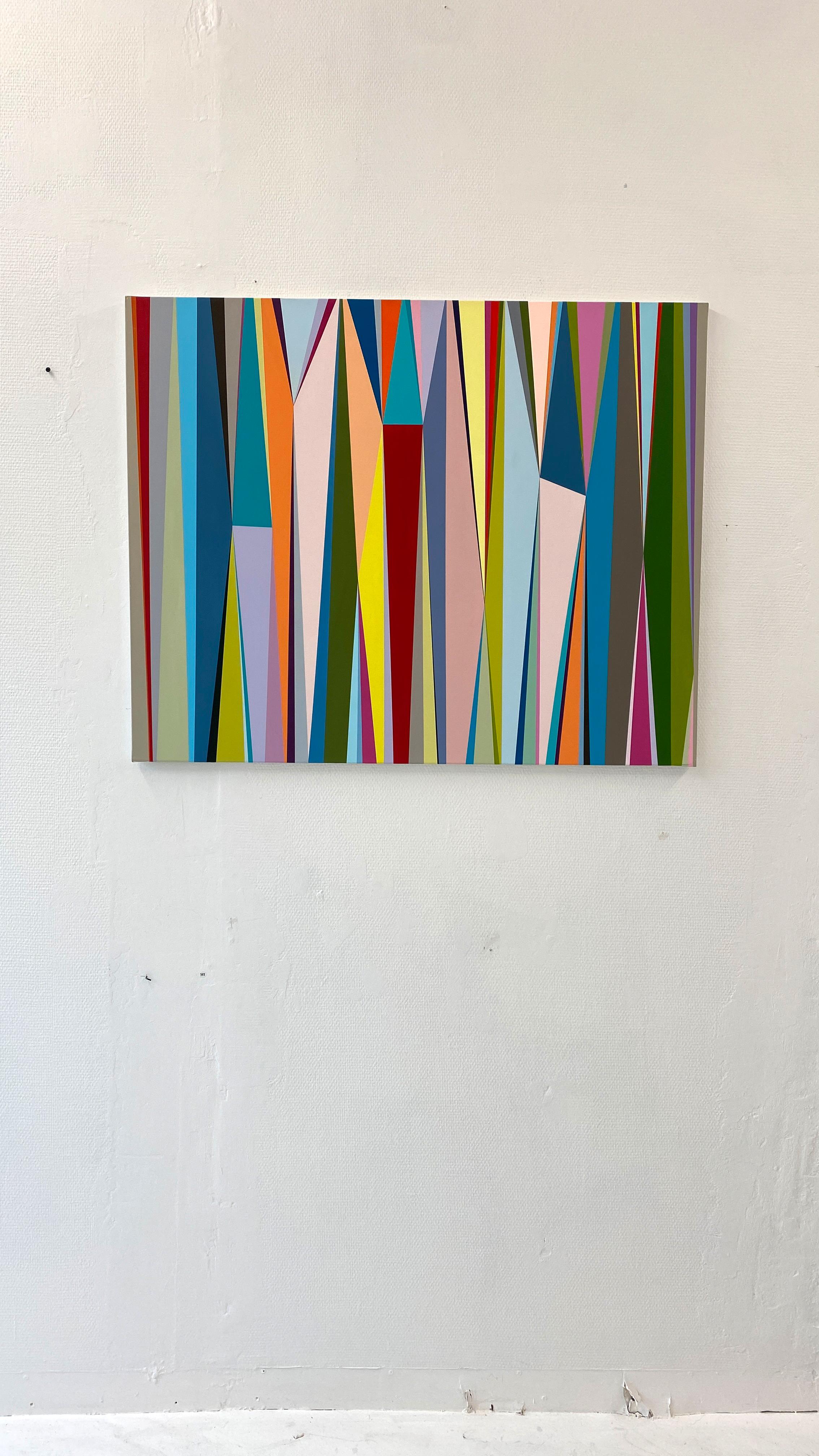 Senza titolo 120 - Pittura grafica astratta contemporanea di Rikke Bjørn in vendita 9