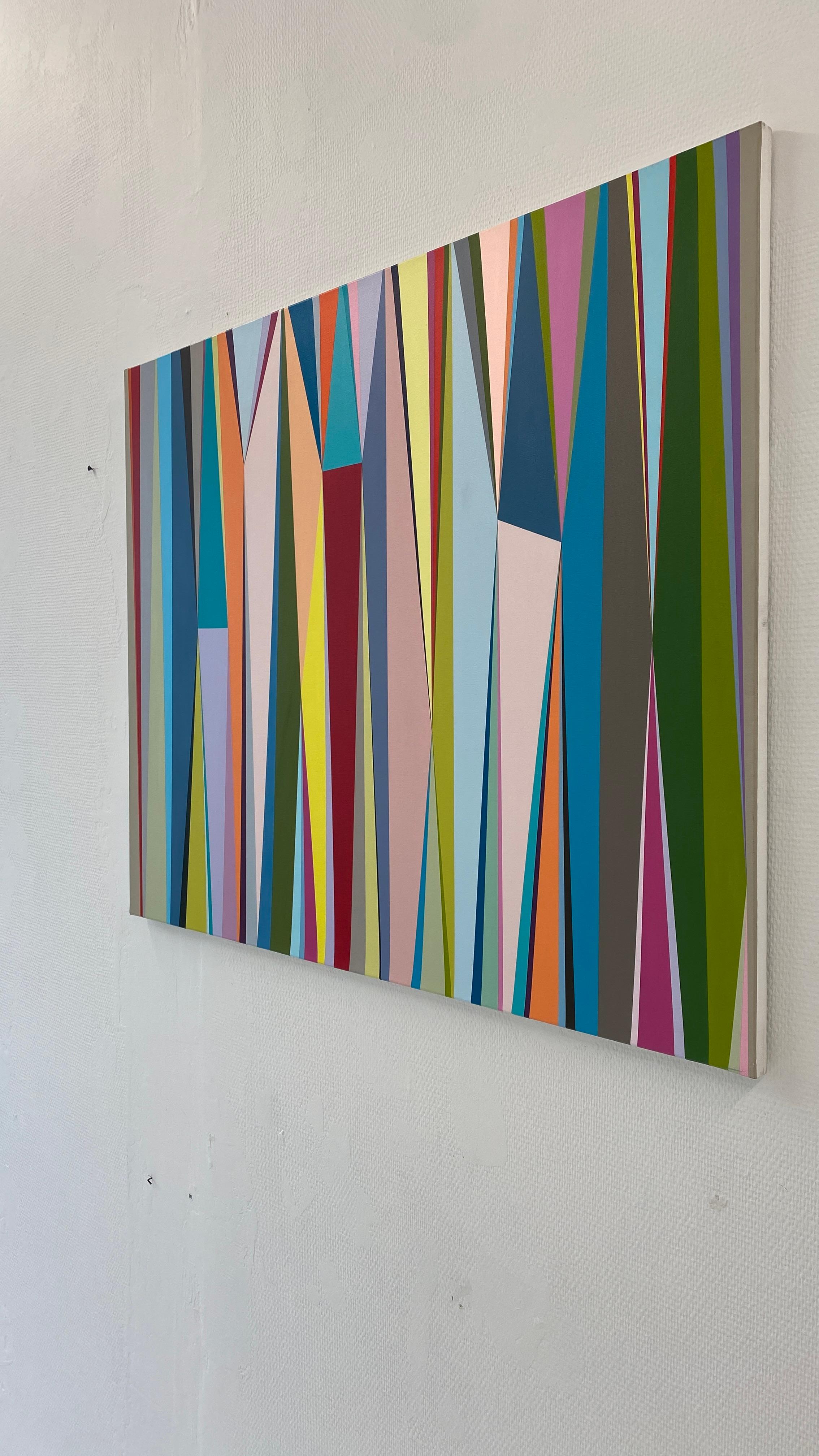 Senza titolo 120 - Pittura grafica astratta contemporanea di Rikke Bjørn in vendita 3