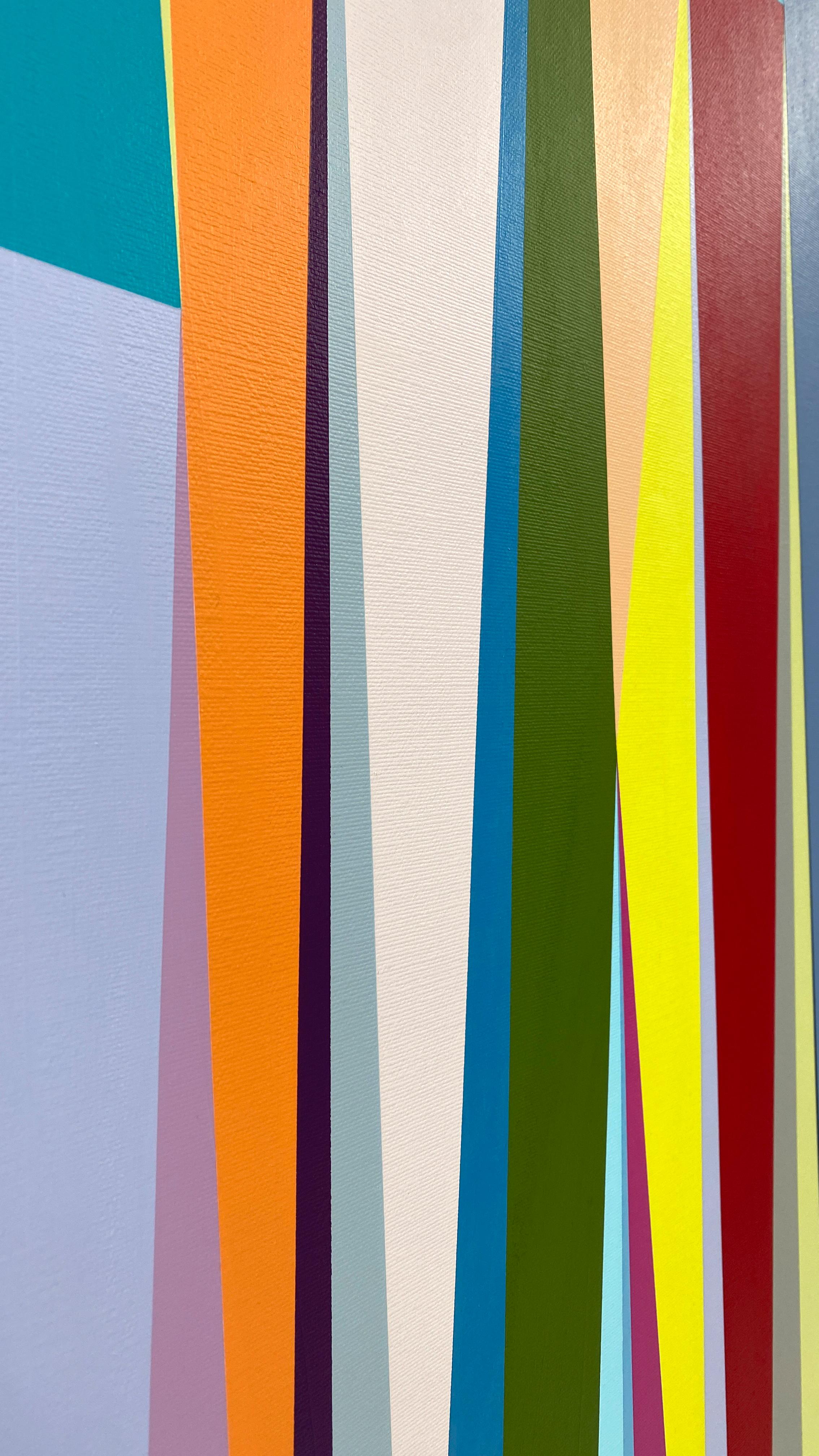 Senza titolo 120 - Pittura grafica astratta contemporanea di Rikke Bjørn in vendita 4