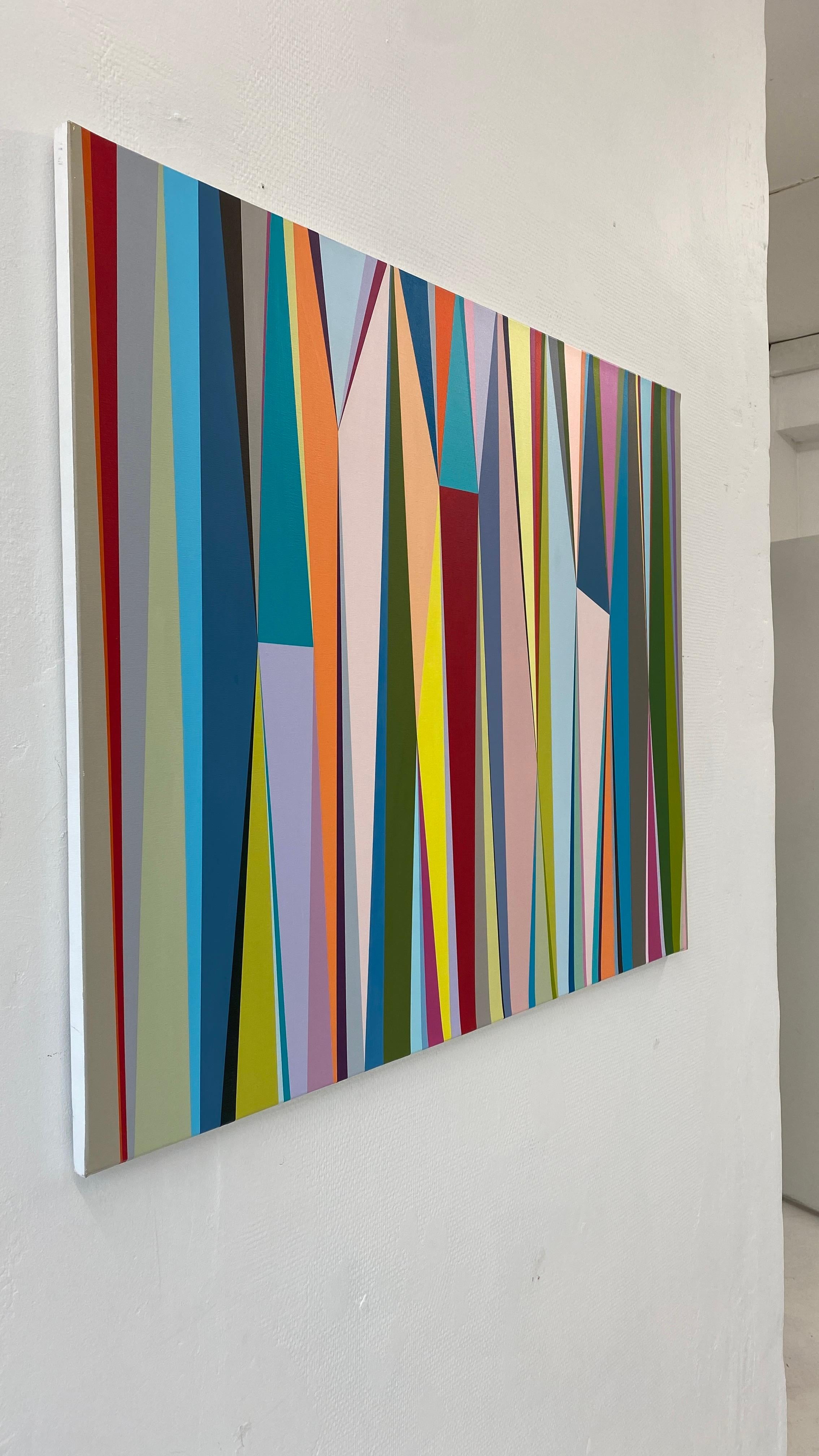 Senza titolo 120 - Pittura grafica astratta contemporanea di Rikke Bjørn in vendita 6