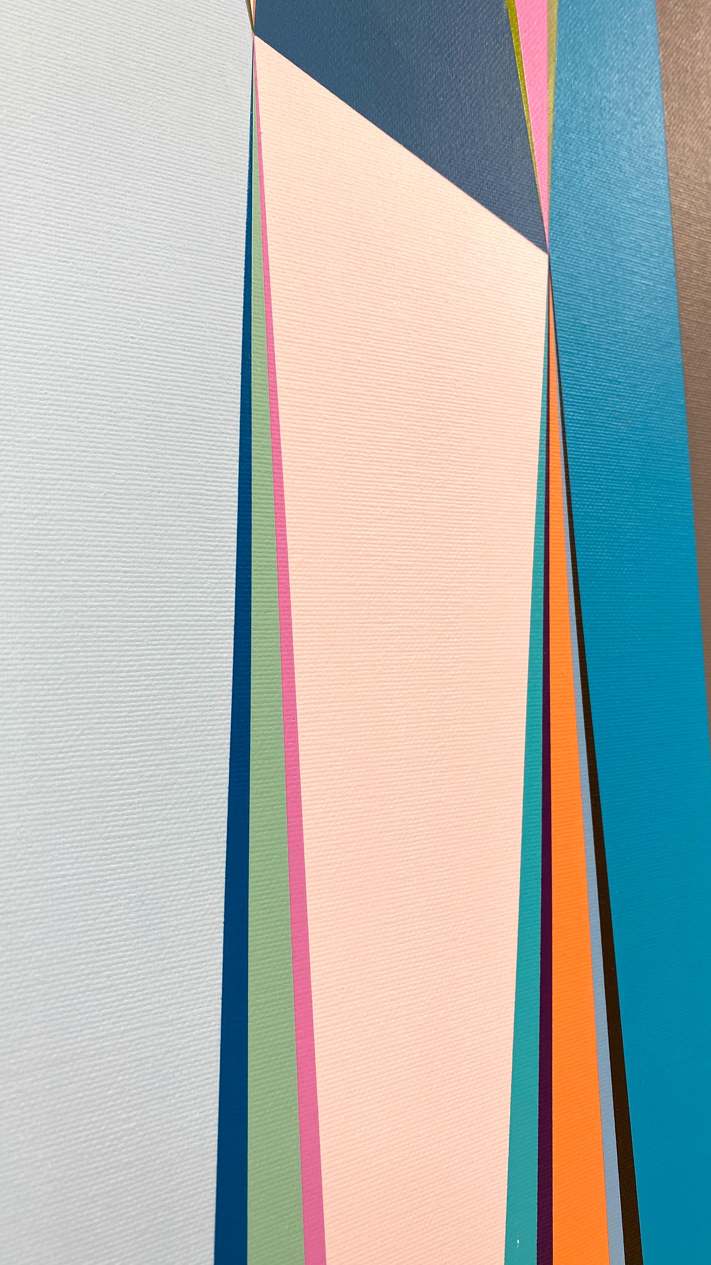 Senza titolo 120 - Pittura grafica astratta contemporanea di Rikke Bjørn in vendita 7