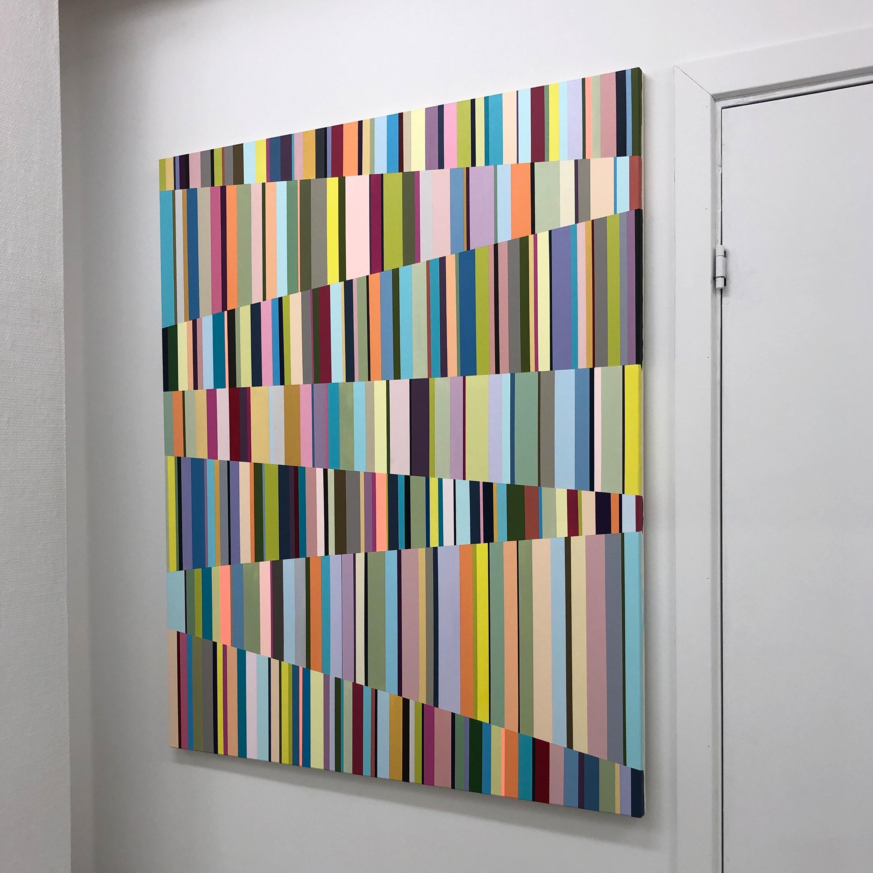 Senza titolo 188 - Pittura grafica astratta contemporanea di Rikke Bjørn in vendita 2