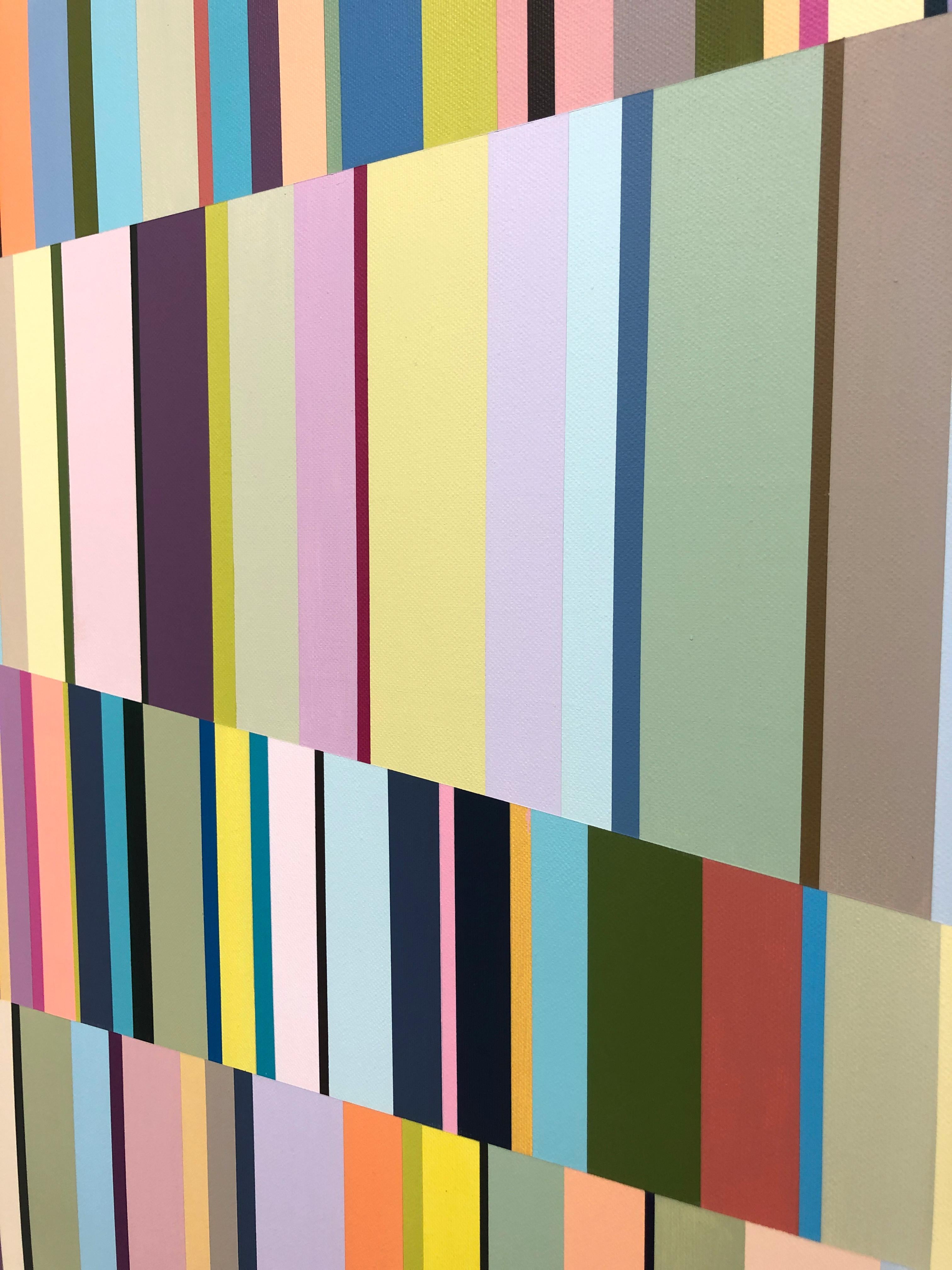 Senza titolo 188 - Pittura grafica astratta contemporanea di Rikke Bjørn in vendita 4