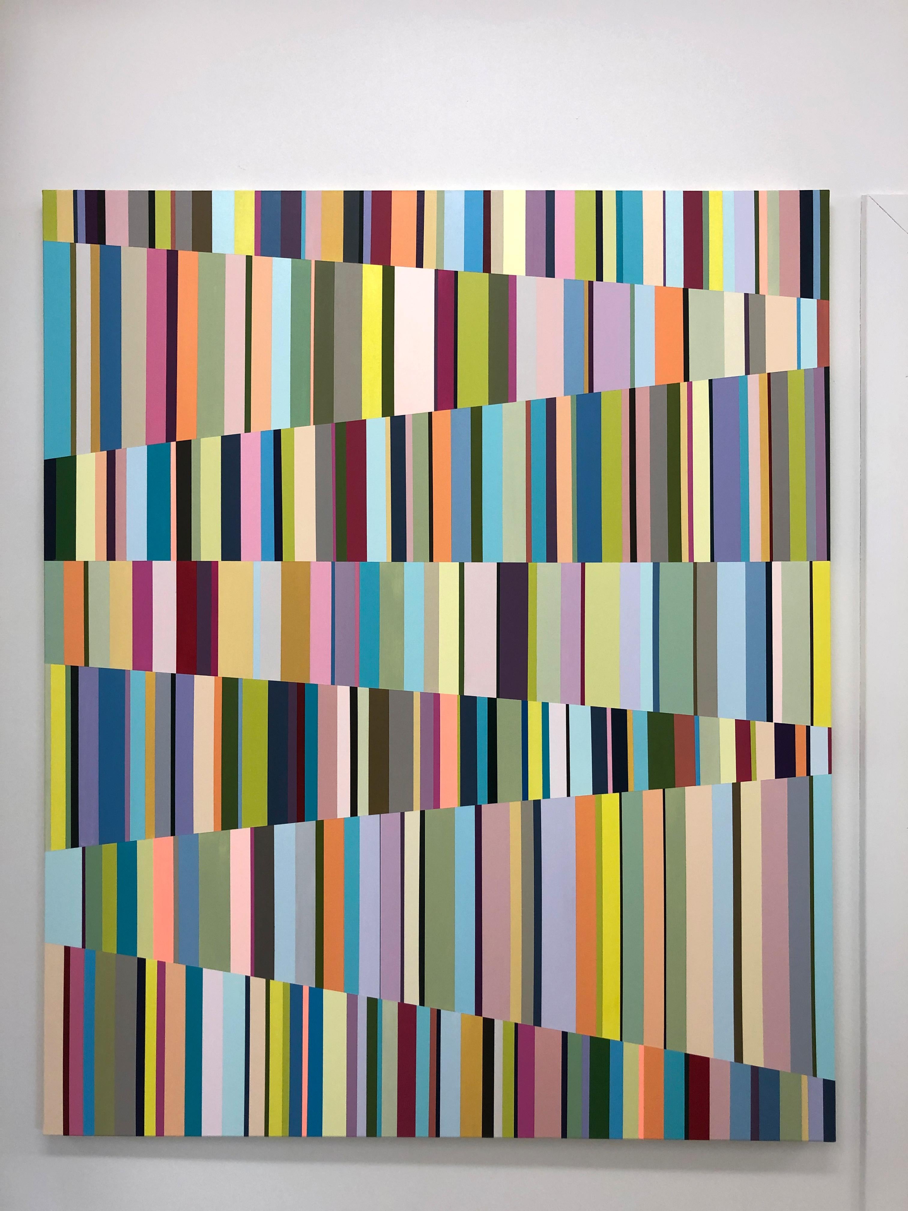 Senza titolo 188 - Pittura grafica astratta contemporanea di Rikke Bjørn in vendita 6