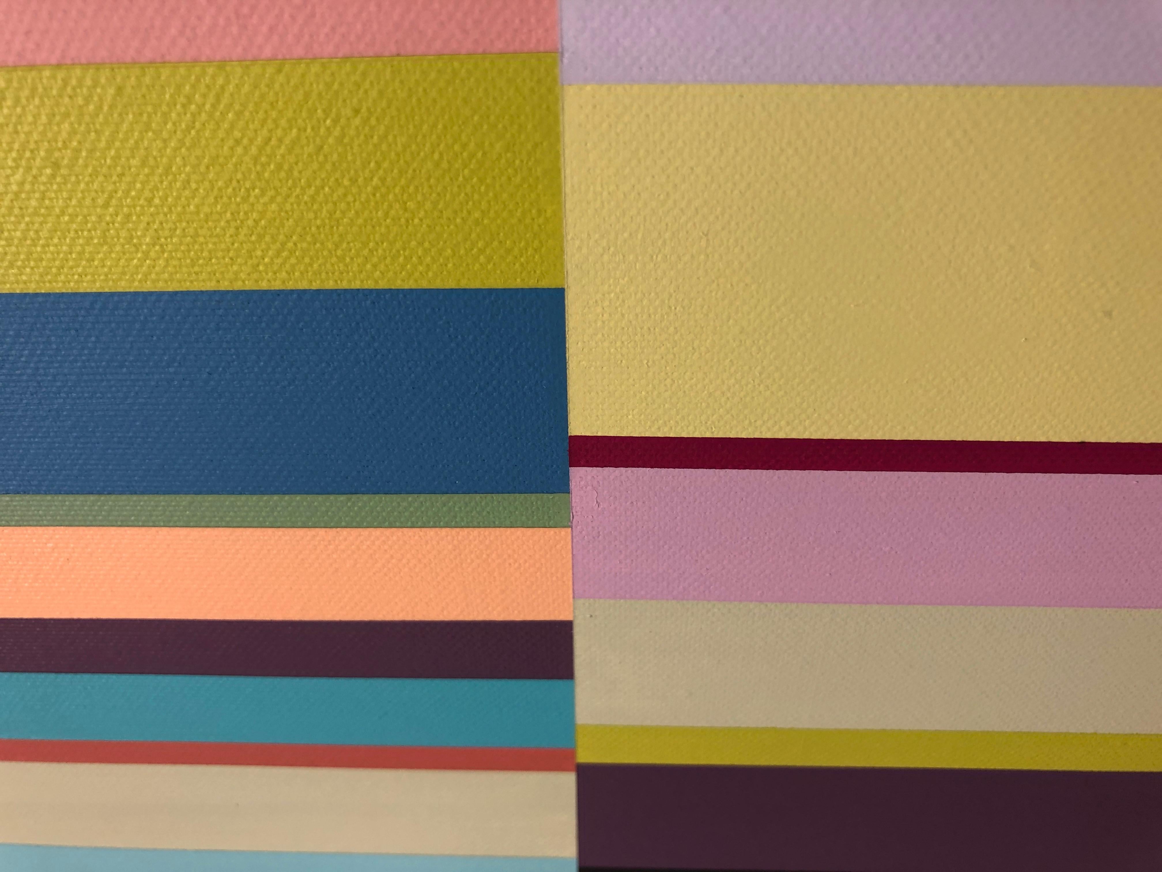 Senza titolo 188 - Pittura grafica astratta contemporanea di Rikke Bjørn in vendita 7