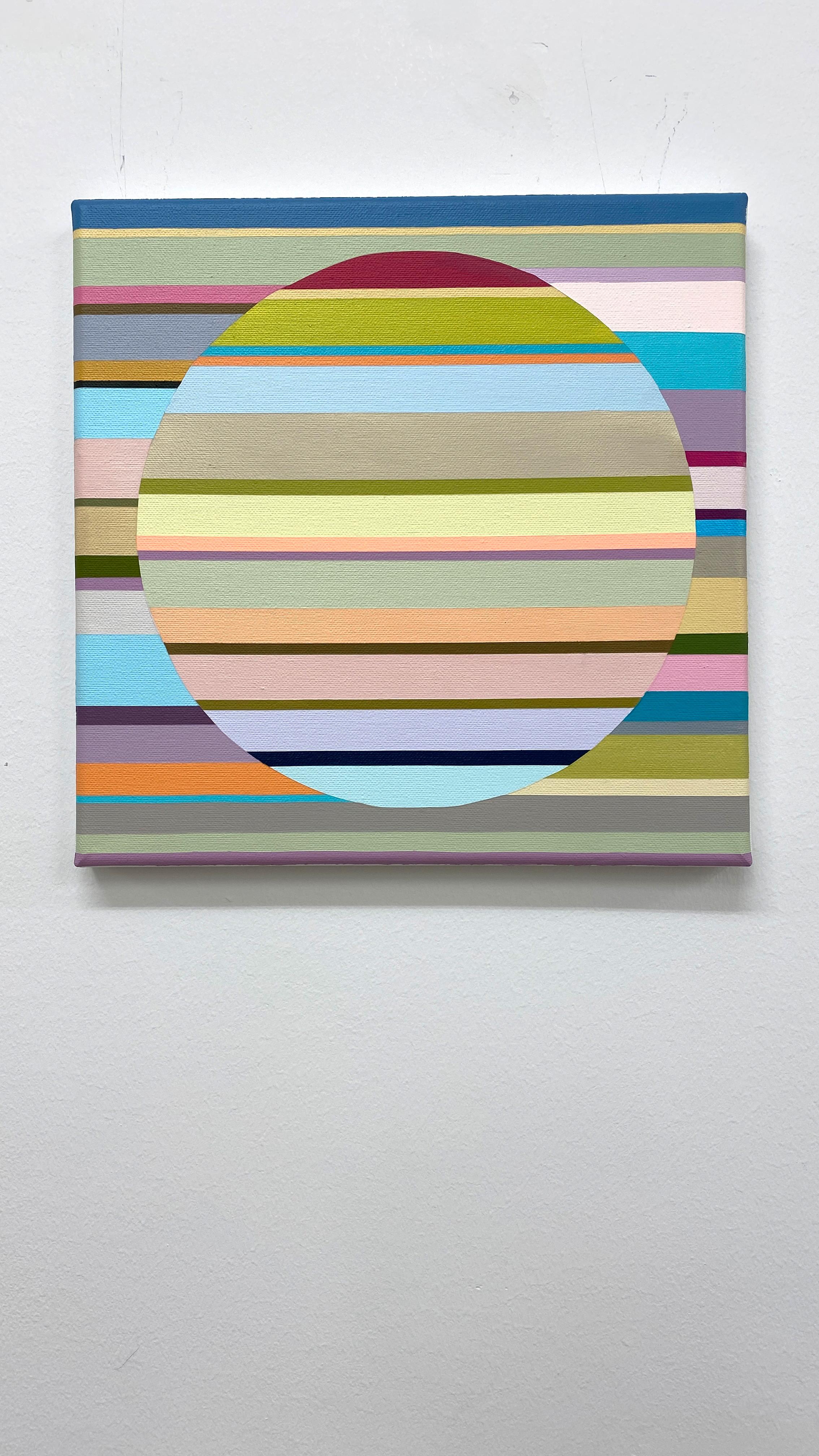 Senza titolo 197 - Pittura grafica astratta contemporanea di Rikke Bjørn in vendita 1