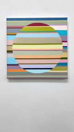 Ohne Titel 197 - Zeitgenössische abstrakte grafische Malerei von Rikke Bjørn