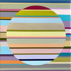 Untitled 197 - Contemporary abstract graphical painting by Rikke Bjørn