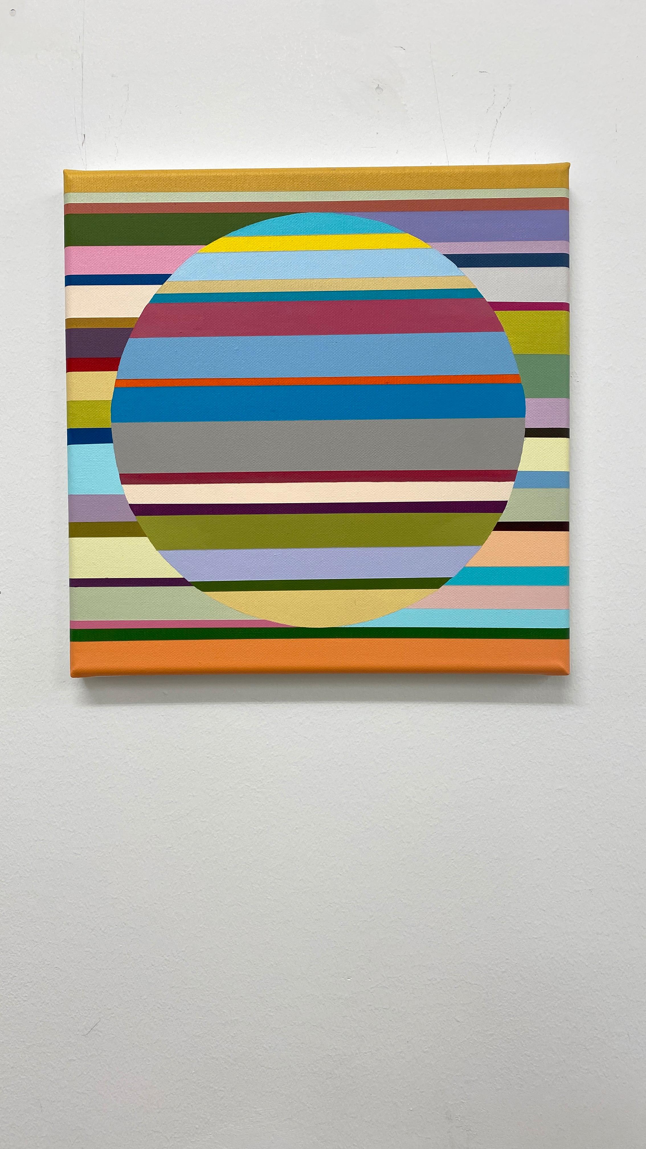 Senza titolo 217 - Pittura grafica astratta contemporanea di Rikke Bjørn in vendita 1