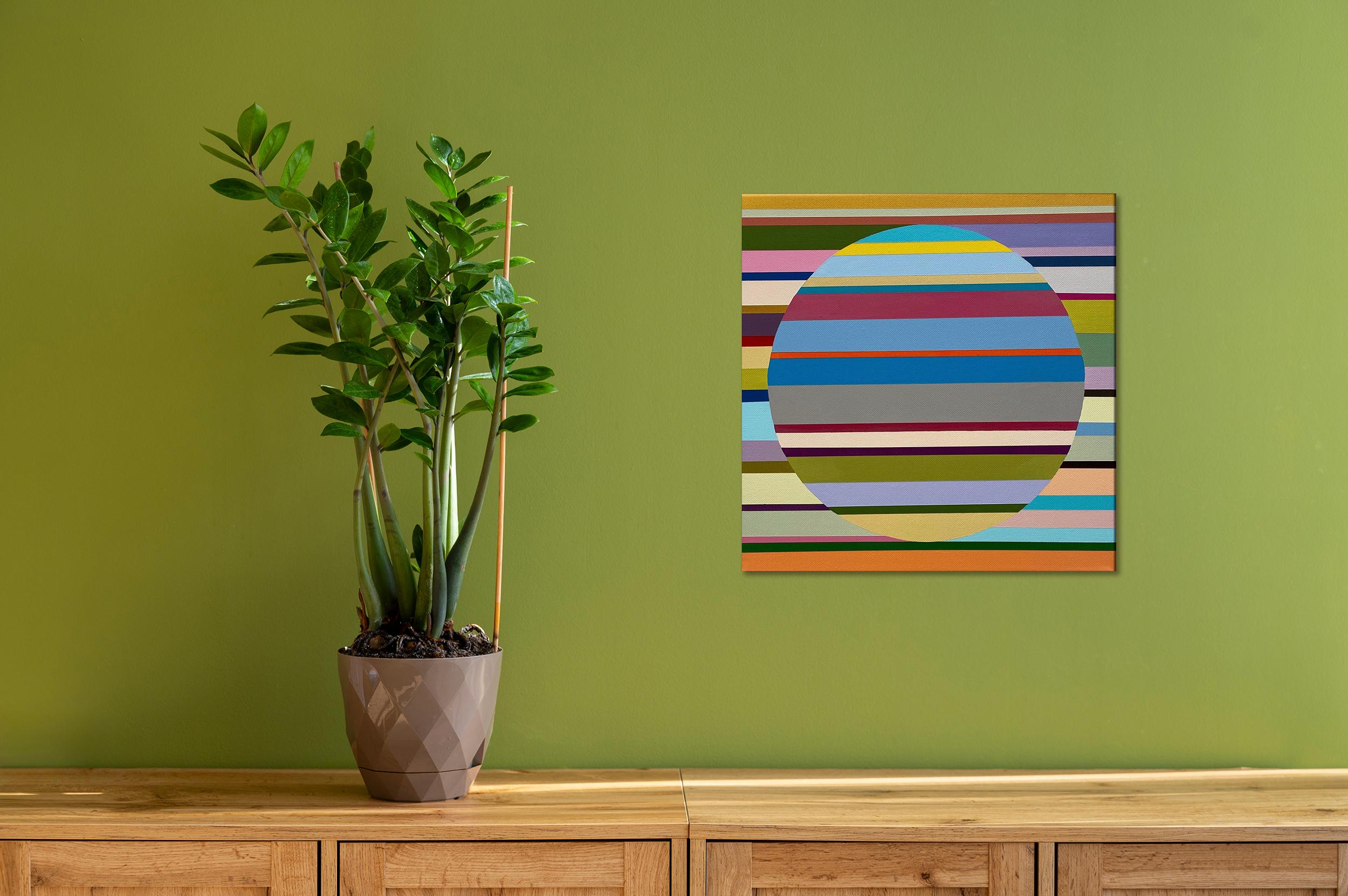Senza titolo 217 - Pittura grafica astratta contemporanea di Rikke Bjørn in vendita 7