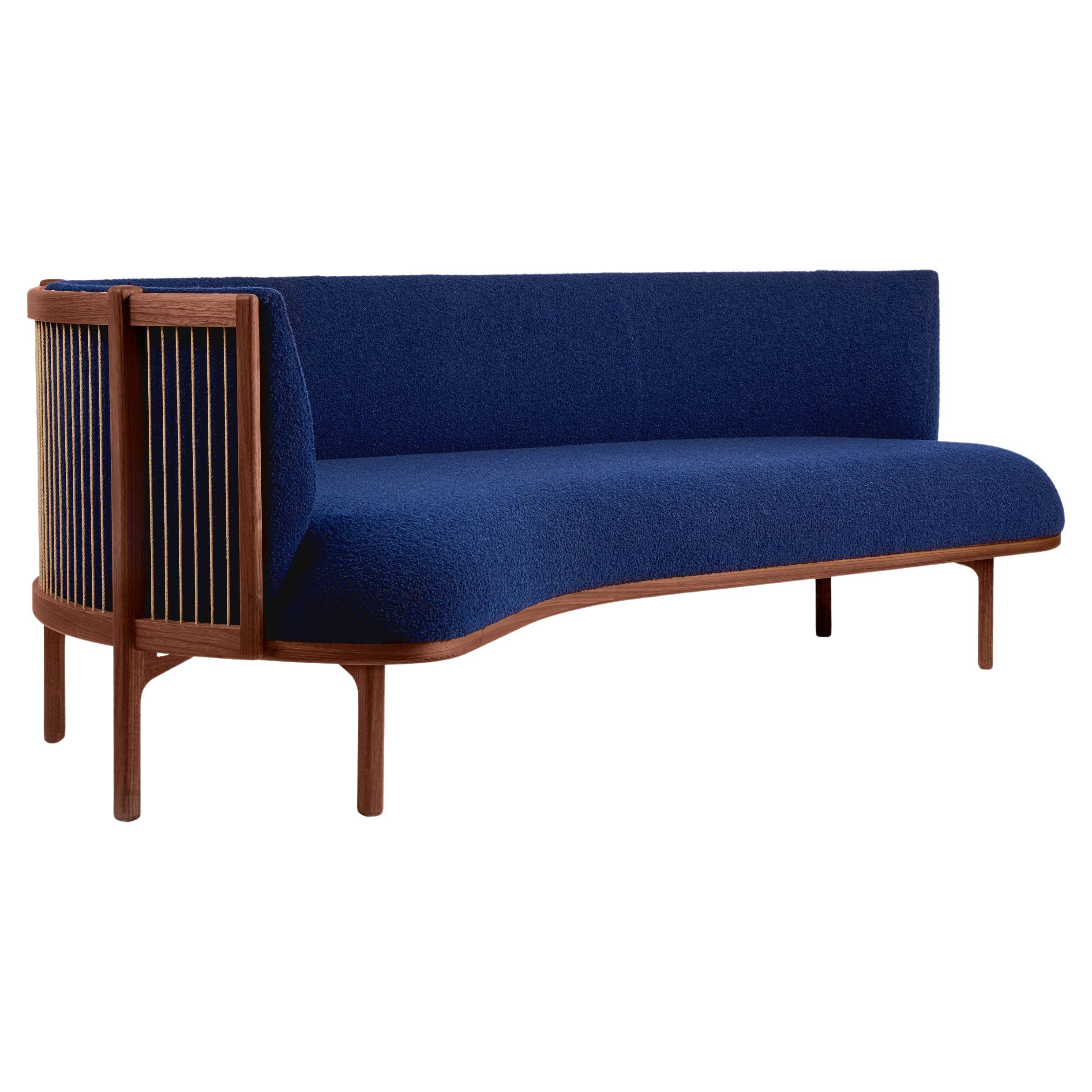 Rikke Frost 'Rf1903 Sideways Sofa' in Oiled Walnut for Carl Hansen and Son  For Sale at 1stDibs
