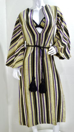 Rikma Angel Wing 1970's Striped Dress