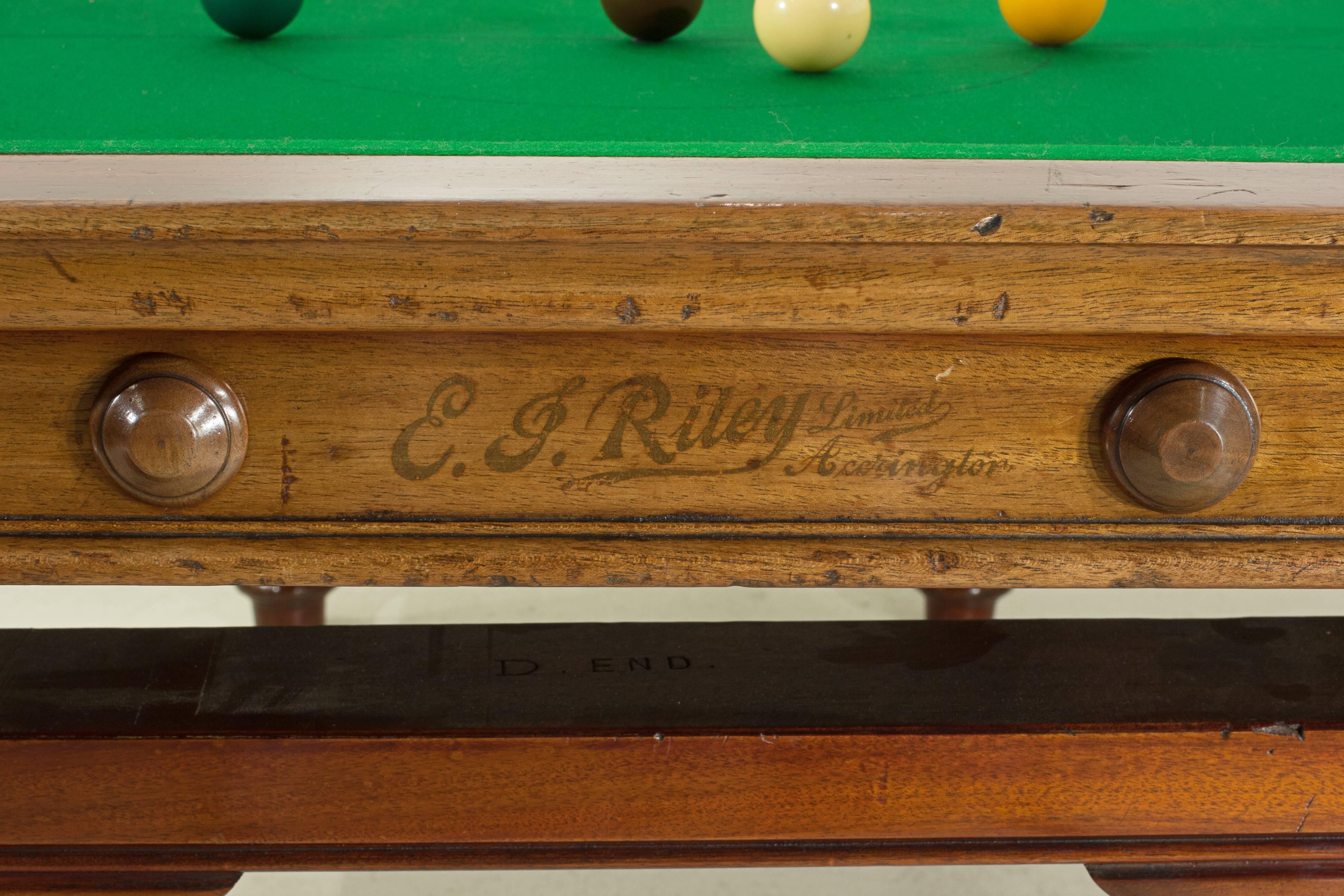 riley snooker dining table