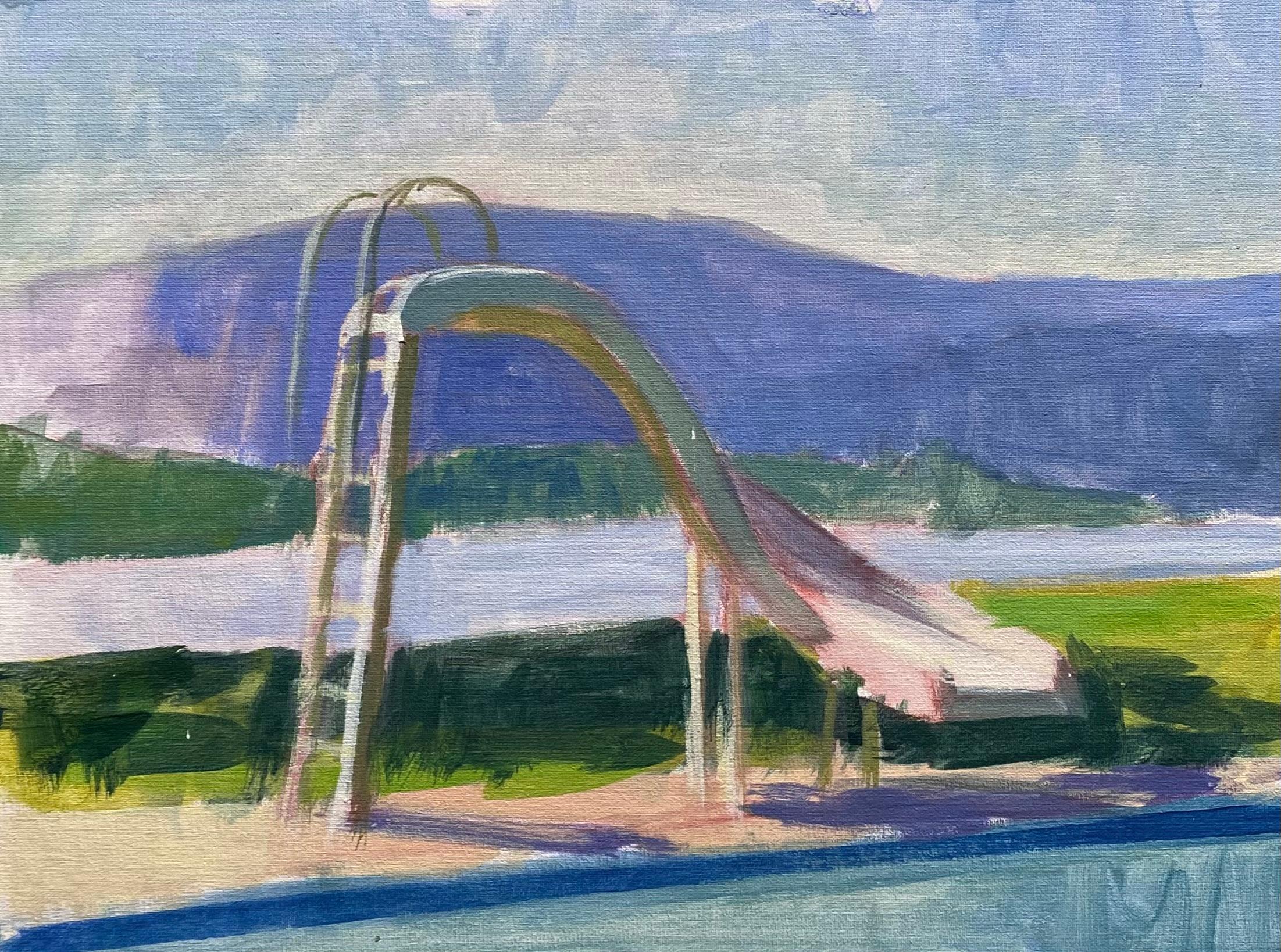 "Summer" (2022) By Riley Doyle, Original Oil Painting of Landscape