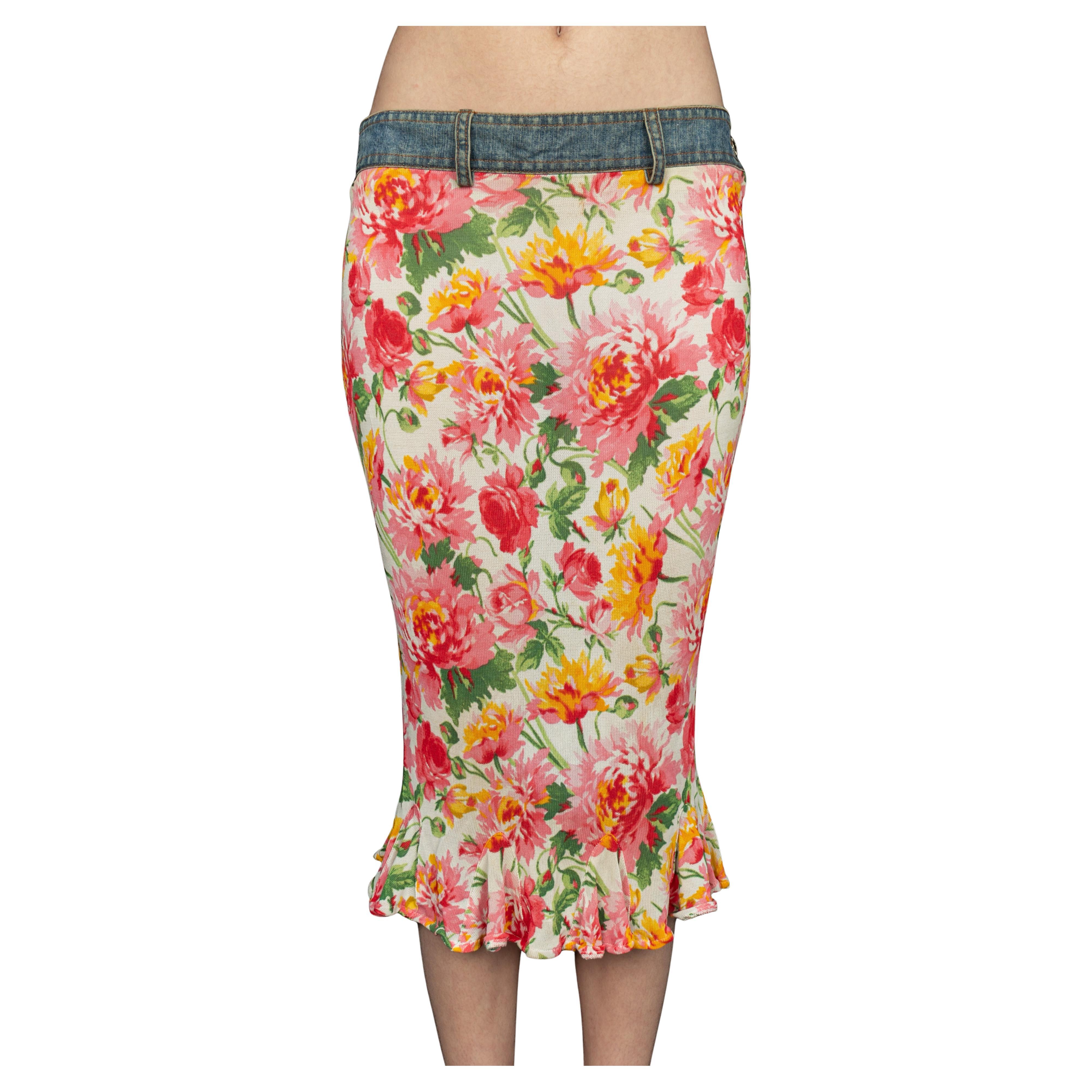 "Riley Kristen Kate and Gisele" skirt by Christian Dior, designed by John Gallia