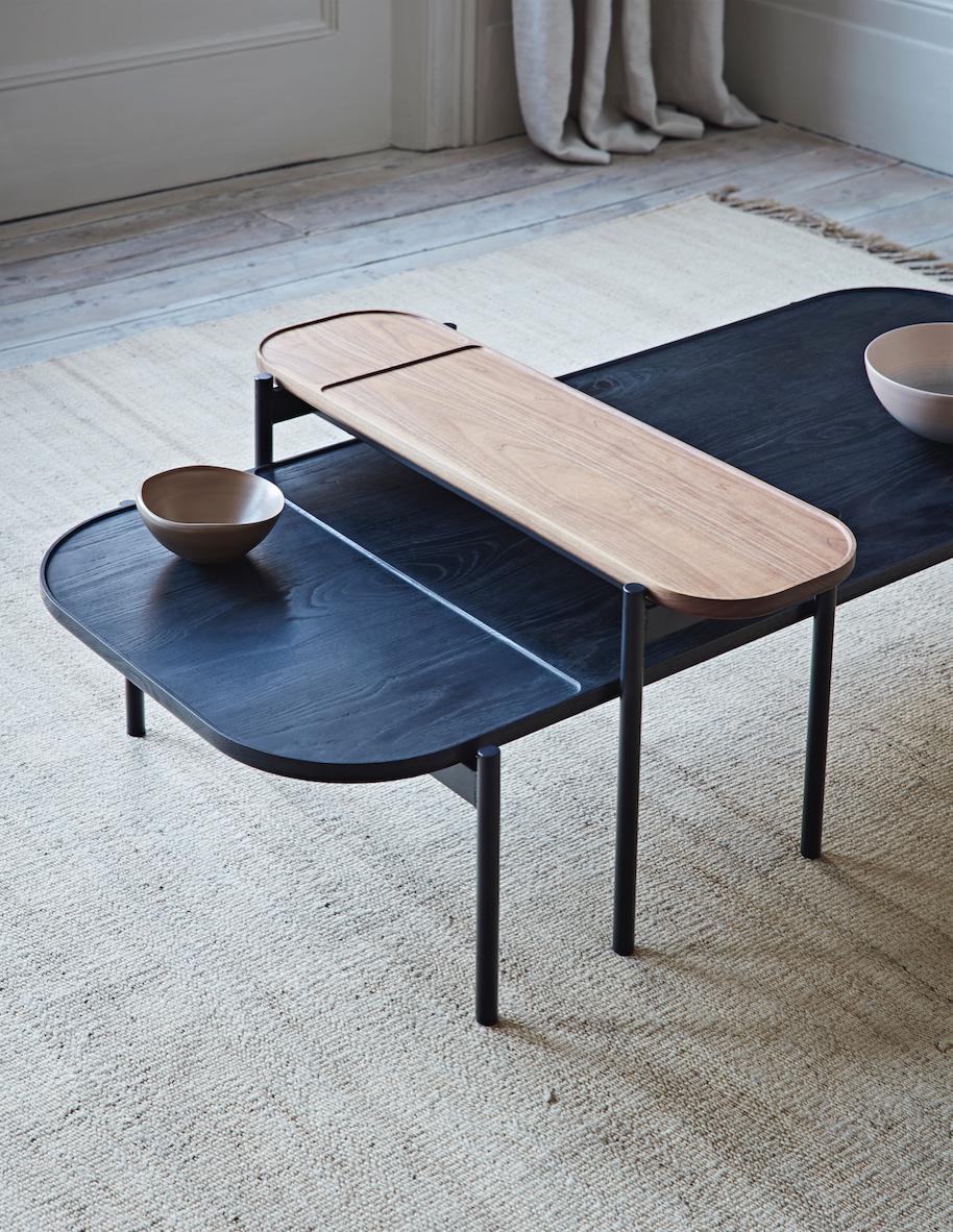 British Riley Set of Coffee/Side Tables by Dare Studio