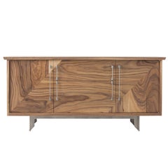 Riley Sideboard, American Hardwood and Steel