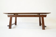Rilley Coffee Table, Exposed Joinery, Handcrafted in Walnut